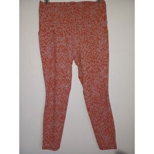 Athleta Salutation Stash Pocket II Printed‎ 7/8 Tight Legging Med Womens
